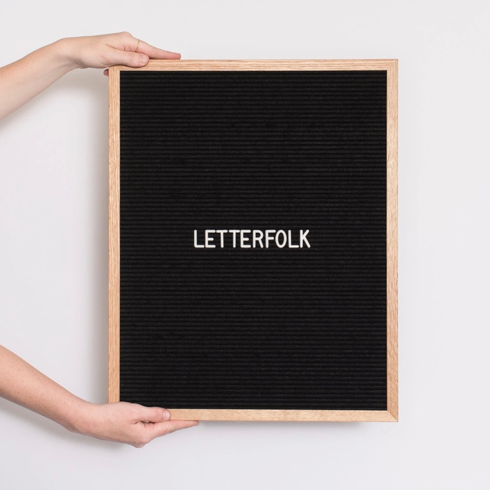 NWT Letterfolk Letter Board “The Writer”